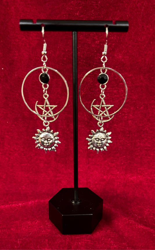 Gothic Grunge Punk Rock Earrings