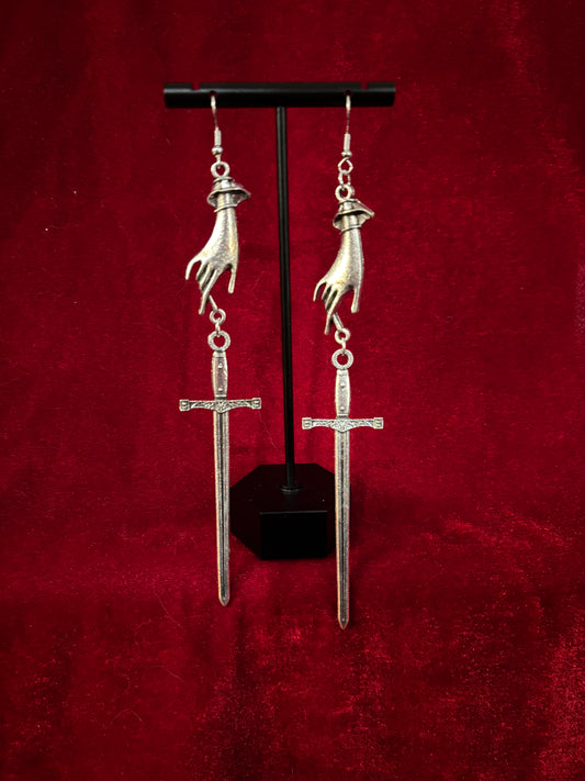 Gothic Grunge Punk Rock Earrings