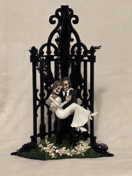 “Forever in His Arms” - Skeleton Terrorarium